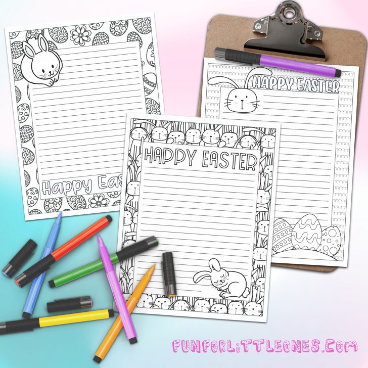 Free Printable Easter Stationery