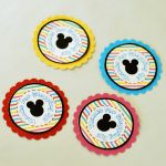 Easy Favor Ideas + Mickey & Minnie Favor Printables | Disney Make   Free Printable Mickey Mouse Favor Tags