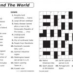 Easy Printable Crossword Puzzles | Elder Care & Dementia Care   Crossword Maker Free And Printable