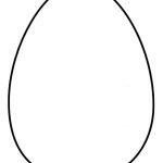Egg Shape Template | Downloadable And Printable Pattern Here: Egg   Easter Egg Template Free Printable