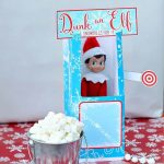 Elf On The Shelf Dunk Tank | This Mama Loves   Elf On The Shelf Kissing Booth Free Printable