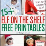 Elf On The Shelf Printables & Ideas | Over The Big Moon   Elf On The Shelf Free Printable Ideas