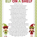 Elf On The Shelf Story   Free Printable Poem   Lil' Luna   Free Printable Elf On The Shelf Story