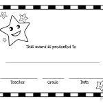 End Of The Year Awards (44 Printable Certificates) | Squarehead Teachers – Free Printable Student Award Certificate Template