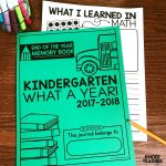 End Of The Year Memory Book {Free Printables!}   A Kinderteacher Life   Free Printable Books For Kindergarten