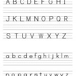 English Alphabet Worksheet For Kindergarten | Schooling | Alphabet   Preschool Writing Worksheets Free Printable