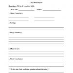Englishlinx | Book Report Worksheets   Free Printable Book Report Forms For Second Grade