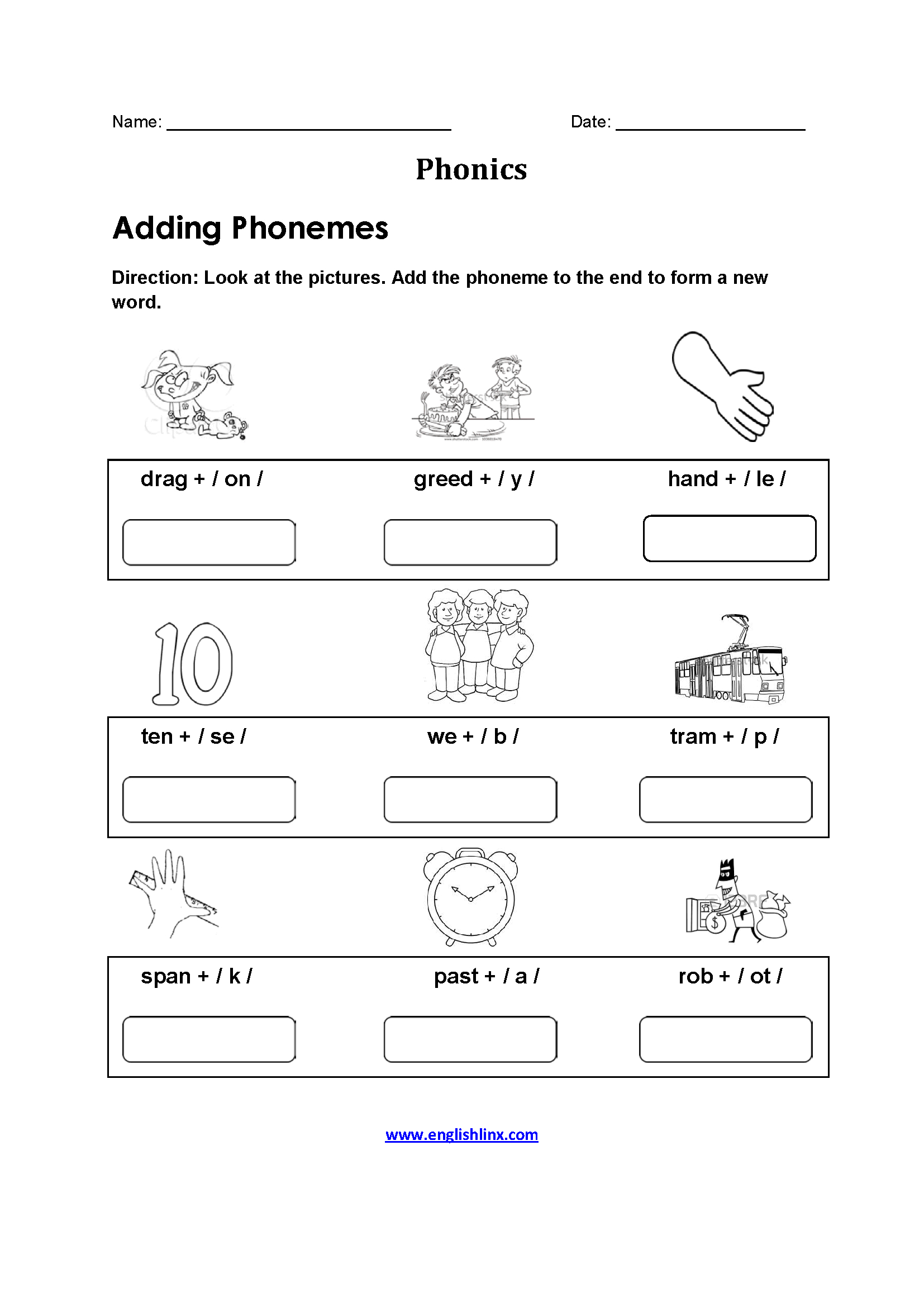 Second Grade Phonics Worksheets And Flashcards Free Printable Phonics