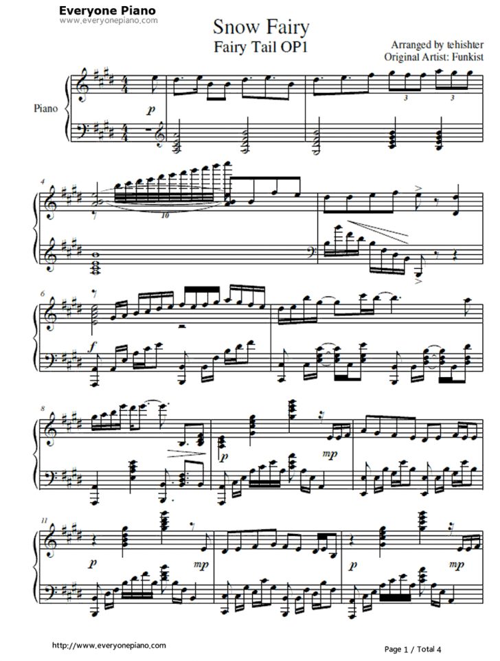 Airplanes Piano Sheet Music Free Printable