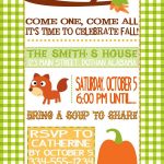 Fall Festival Invitation | Happy Fall Yall Invitation | Owl Fall   Free Printable Fall Festival Invitations