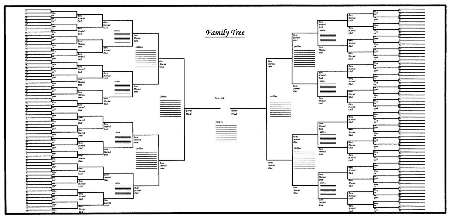 Family Tree Forms Printable | Room Surf - Free Printable Family History Forms