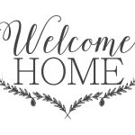 Farmhouse Free Printable Set Gather Choose Joy Welcome Home | ~For   Welcome Home Cards Free Printable