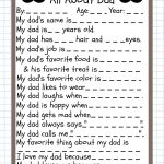 Father's Day Questionnaire (Free Printable)   Free Printable Fathers Day Poems For Preschoolers