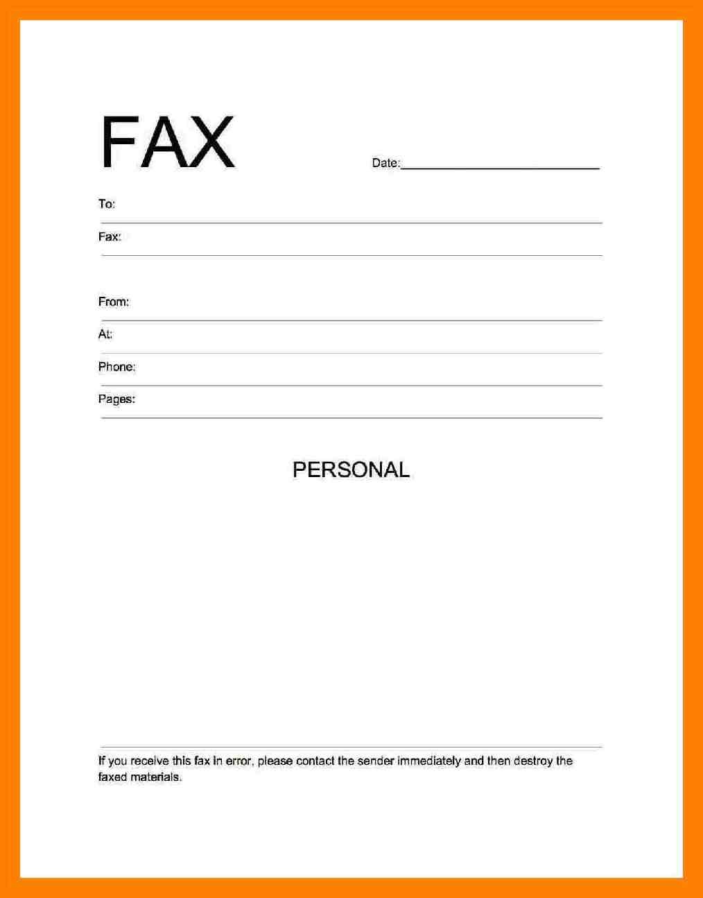 Fax Cover Sheet Pdf Free Download - Free Printable Fax Cover Sheet Pdf