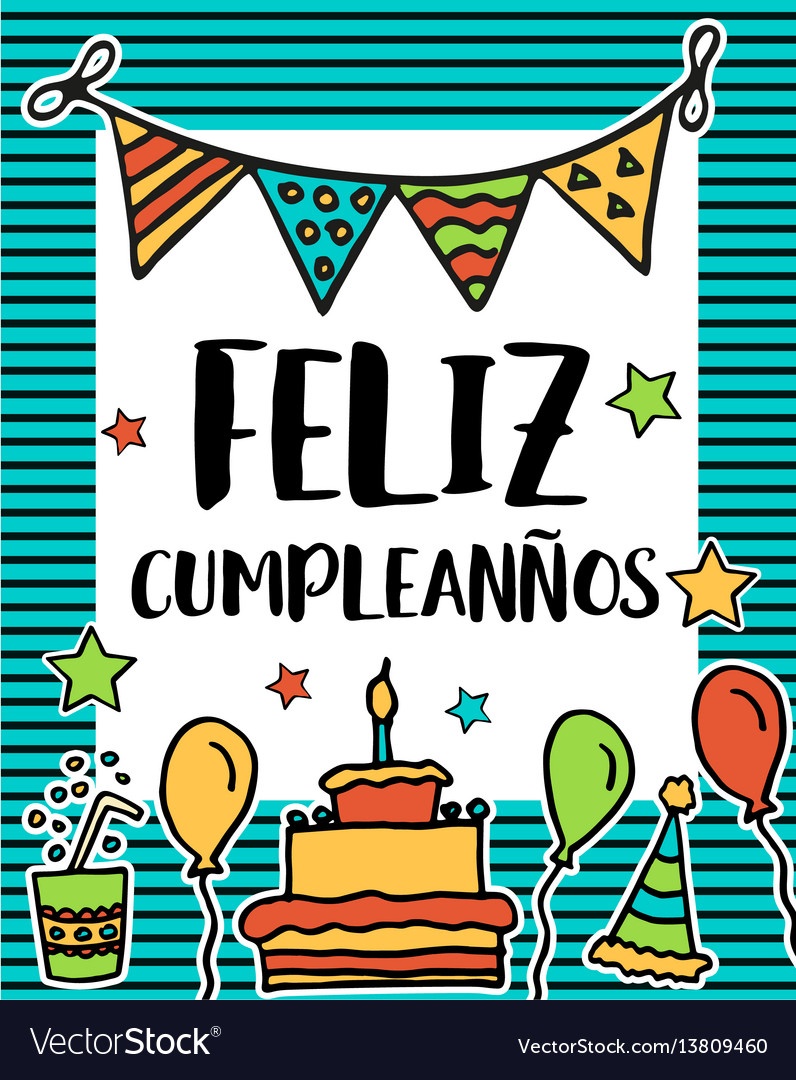 Feliz Cumpleanos Happy Birthday In Spanish - Free Printable Happy Birthday Cards In Spanish