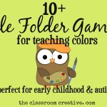 File Folder Games For Teaching Colors   Free Printable Math File Folder Games For Preschoolers