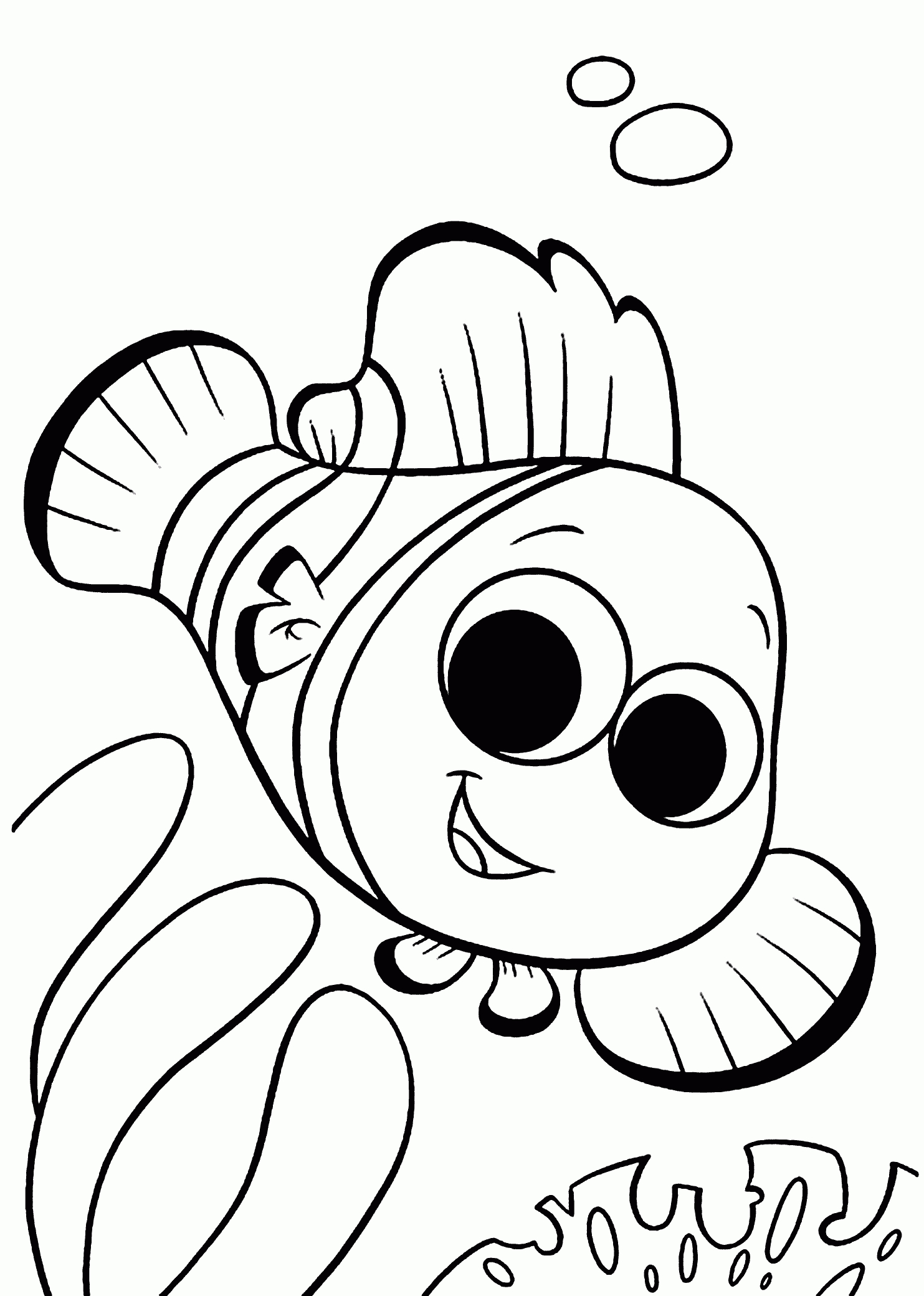 Finding Nemo Coloring Pages For Kids, Printable Free | Coloring - Free Printable Coloring Pages For Kids