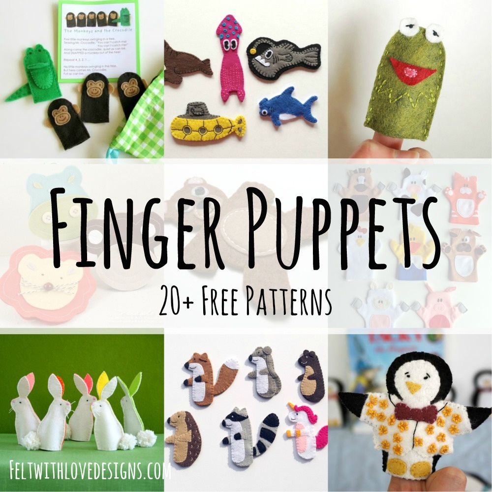 Free Printable Finger Puppet Templates Free Printable A To Z