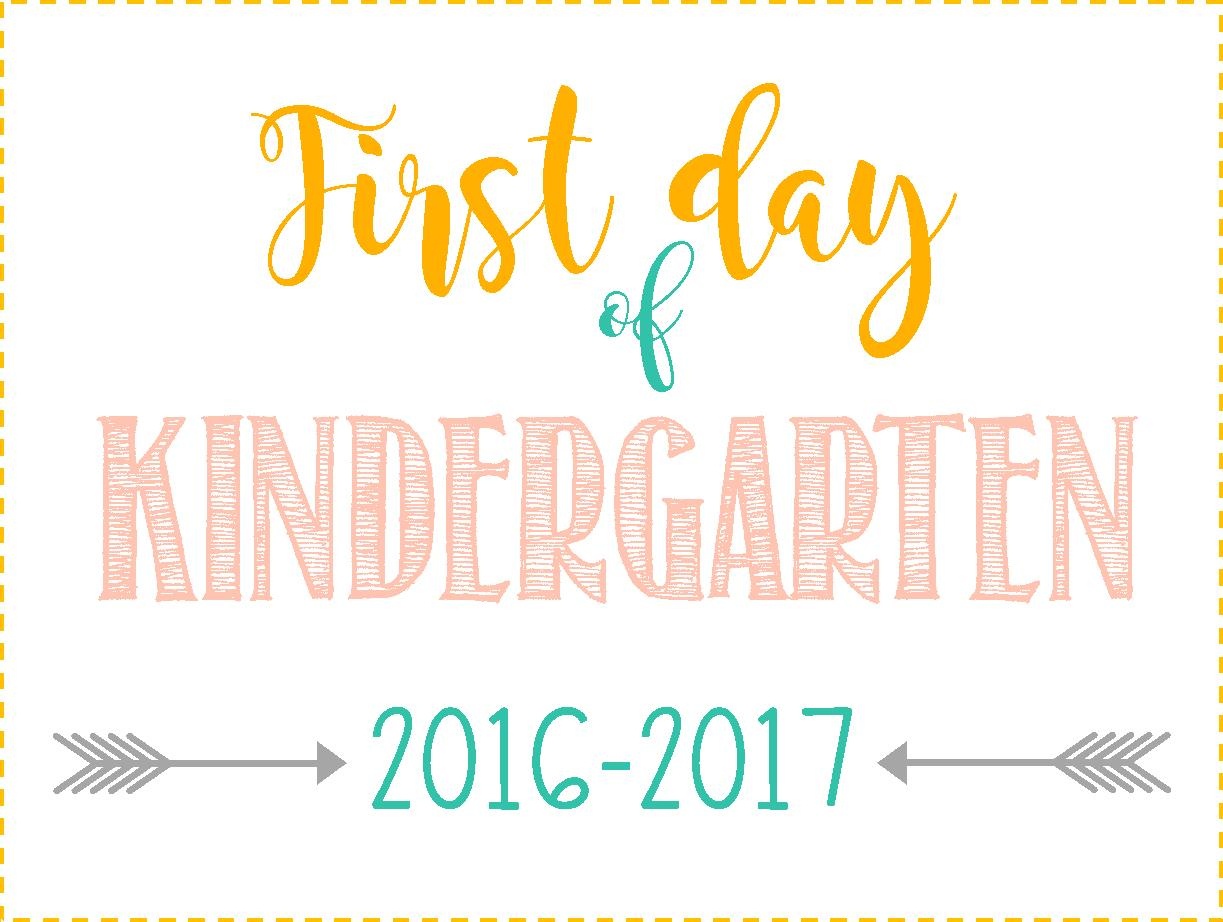 First Day Of School Signs: Free Printables *pre-School- 12Th Grade* - Free Printable First Day Of School Signs