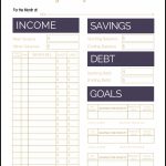 Fix Your Finances Asap With My (Free) Simple Monthly Budget Template   Free Printable Budget Sheets