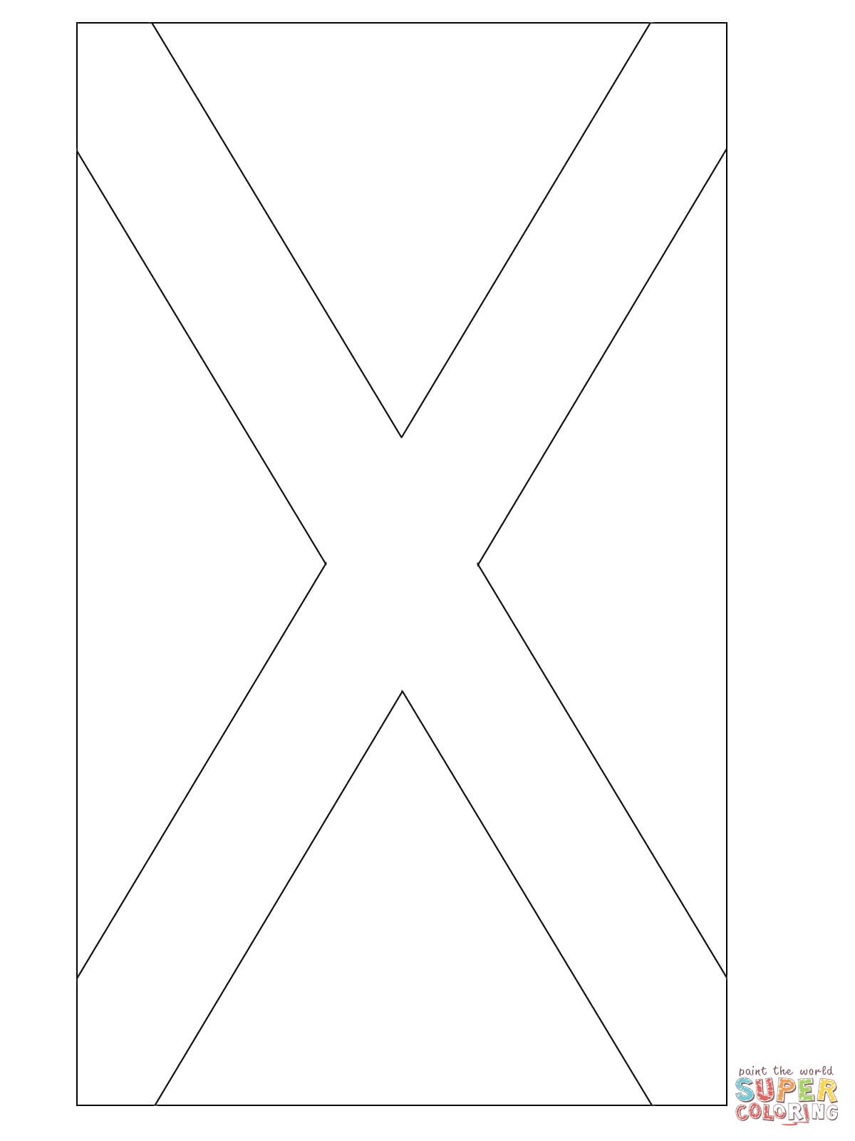 File flag Of Scotland svg Wikipedia Free Printable Scottish Flag 