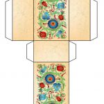 Floral Free Printable Gift Box Template … | Christmas Ideas | Diy G…   Free Printable Gift Boxes