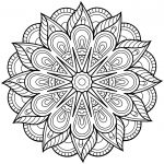 Flower Mandala Coloring Page Free Printable Coloring Pages | Line   Free Printable Mandala Patterns