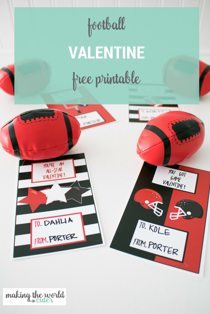 Football Valentine Cards | Holiday: Be Mine! | Valentine&amp;#039;s Cards For - Free Printable Football Valentines Day Cards