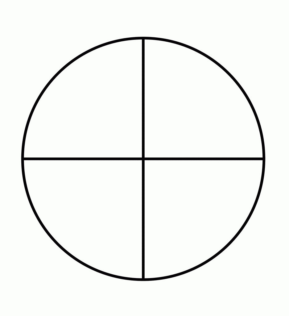 Free Printable Blank Fraction Circles Free Printable A To Z
