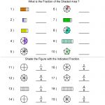Fractions Worksheets | Printable Fractions Worksheets For Teachers   Free Printable 5 W's Worksheets