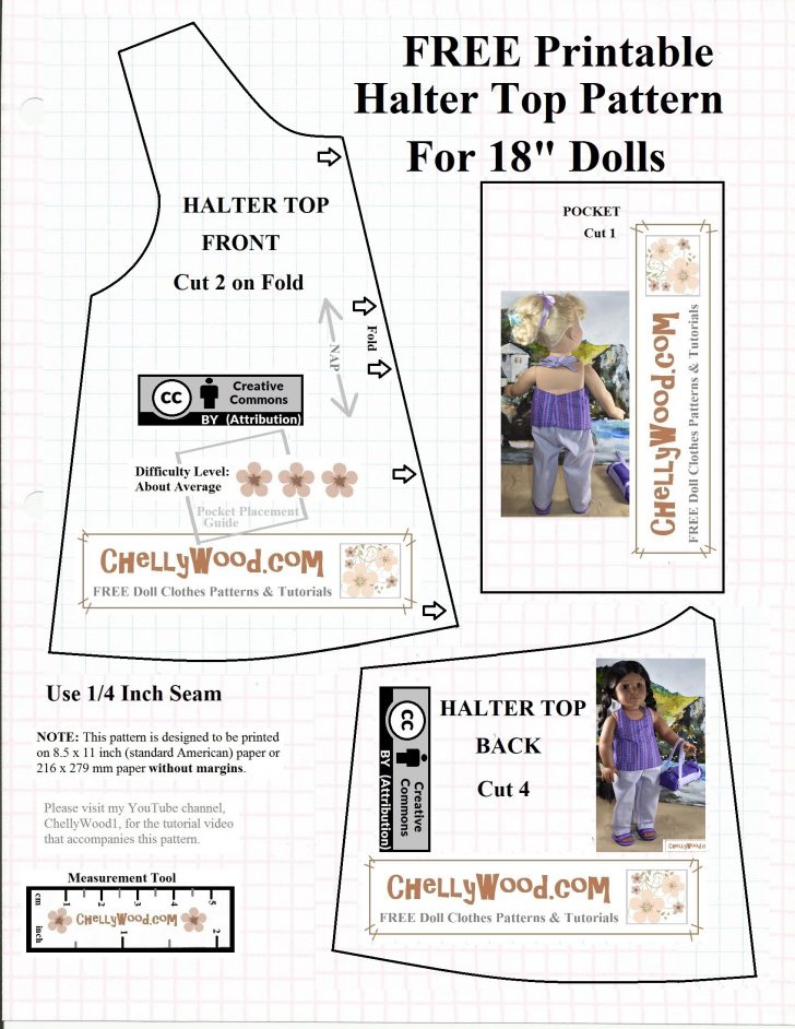 American Girl Doll Clothes Patterns Free Printable