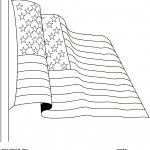 Free American Flag Coloring Pages   Free Printable American Flag Coloring Page