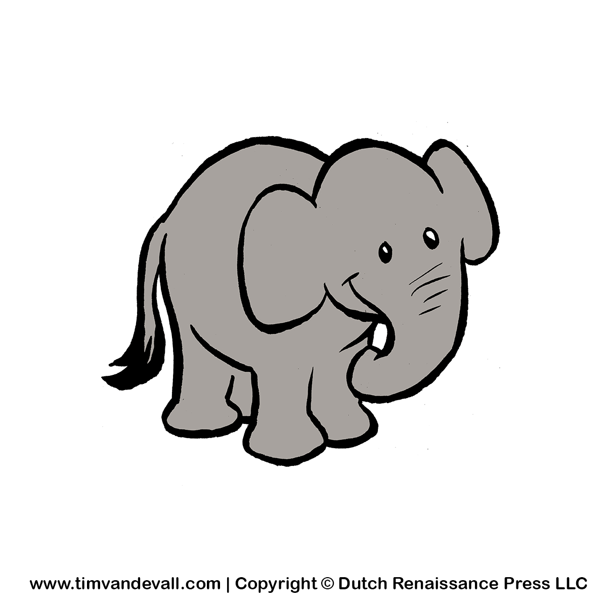 Free Baby Elephant Clipart For Kids Printable Animal Clip Art - Free Printable Elephant Pictures