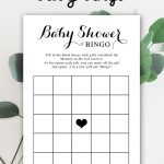 Free Baby Shower Printable – Baby Bingo   Instant Download In 2019   Baby Bingo Game Free Printable