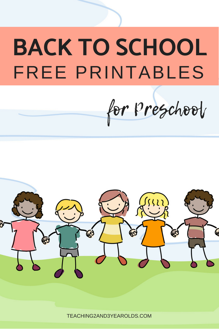 Free Back To School Printables For Preschoolers | Shapes | Preschool - Free Printable Preschool Teacher Resources