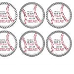 Free Baseball Tags + Rice Krispies Treats® | Mimi's Dollhouse   Free Printable Baseball Favor Tags