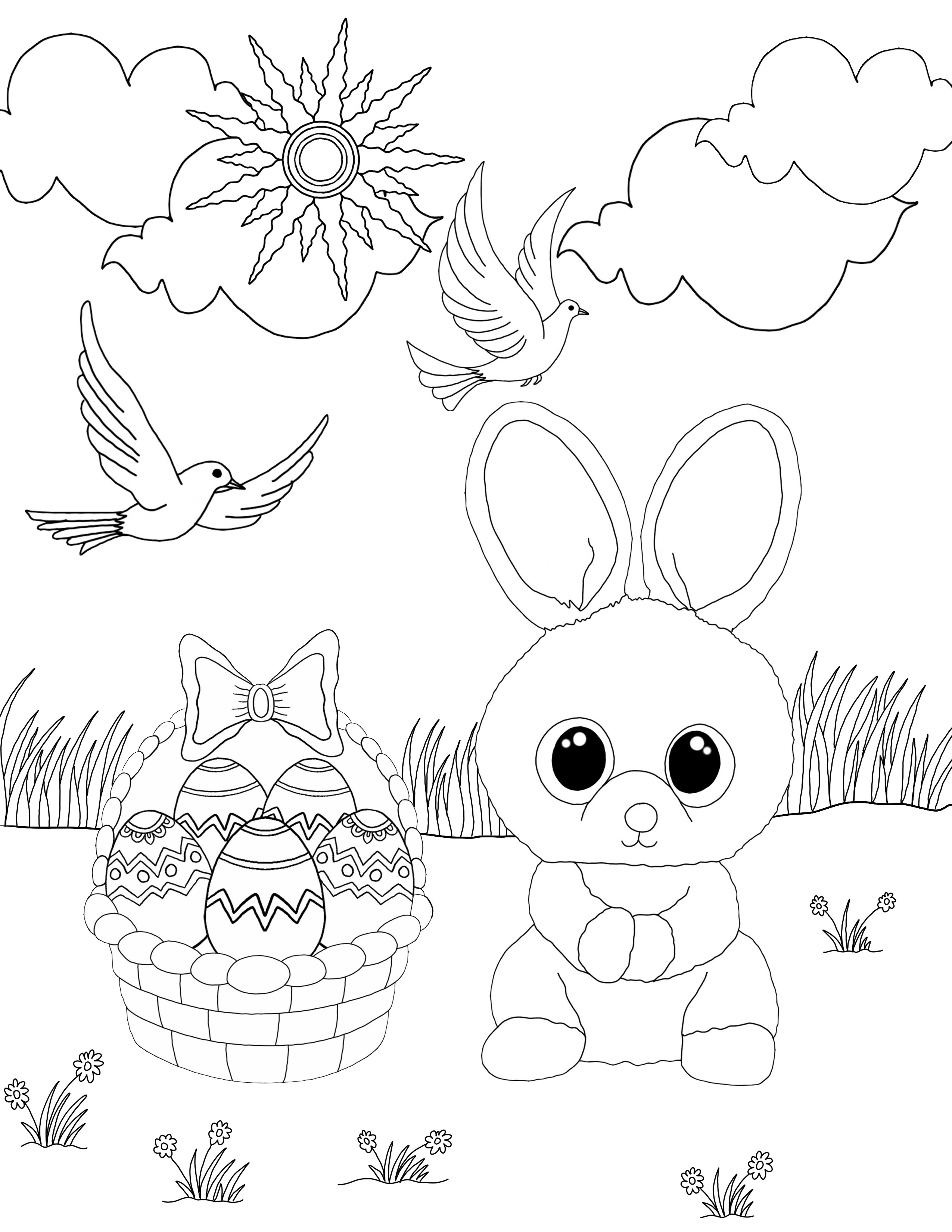 Free Beanie Boo Coloring Pages Download &amp; Print: Cats, Dogs And Unicorns - Free Printable Beanie Boo Coloring Pages