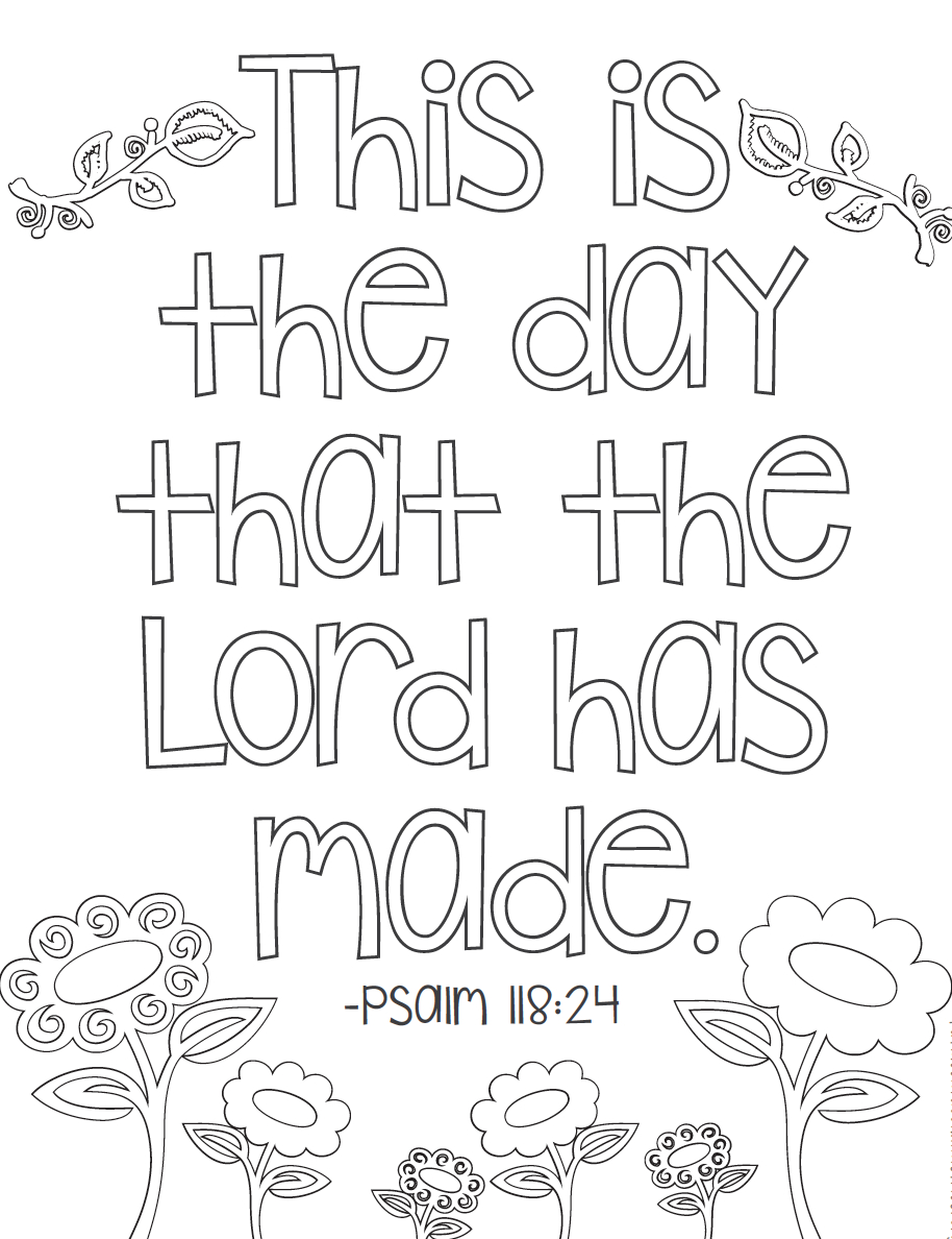 Free Bible Verse Coloring Pages Verses | Homeschooling | Bible Verse - Free Printable Sunday School Coloring Sheets