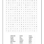 Free Bible Word Search For Kids. Free And Printable! | Kids   Free Printable Catholic Word Search