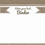 Free Binder Cover Templates | Customize Online & Print At Home | Free!   Free Printable Binder Covers