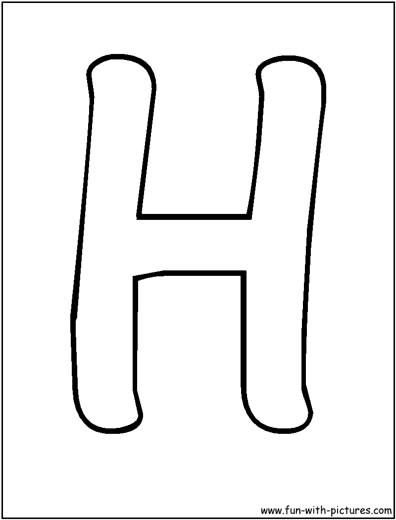 Free Bubble Letter H, Download Free Clip Art, Free Clip Art On - Free Printable Bubble Letters