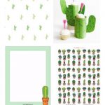 Free Cactus Printables   Kaktus   Round Up | Printables | Classroom   Free Printable Cactus