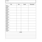 Free Call Log Template Sheet Css 2087 | Projects To Try | Work   Free Printable Message Sheets