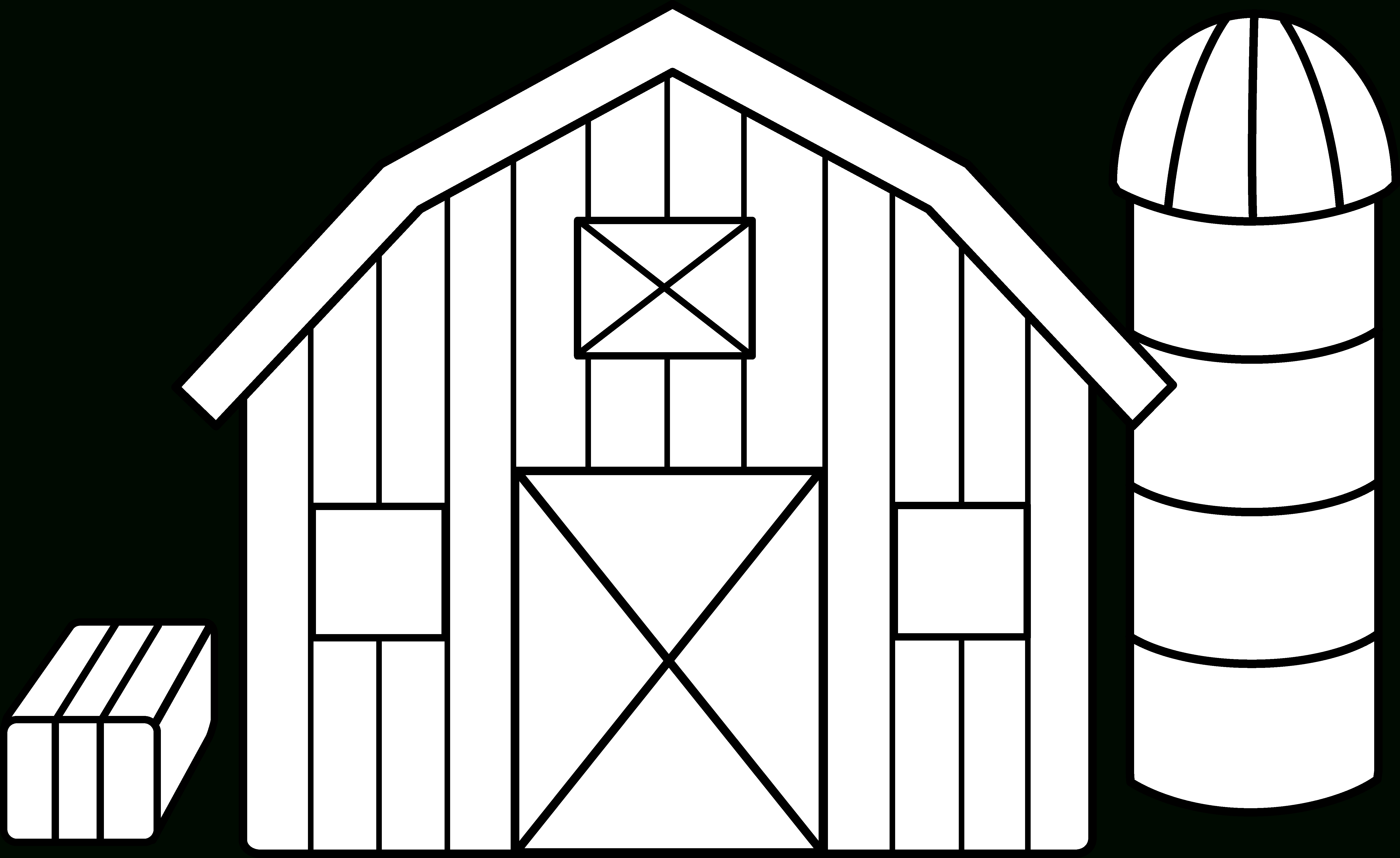 Free Printable Barn Coloring Pages Free Printable A to Z