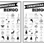 Free Christmas Bingo Printable Cards   Paper Trail Design   Free Printable Bingo Cards For Large Groups