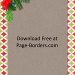 Free Christmas Border | Customize Online | Personal & Commercial Use   Free Printable Christmas Backgrounds