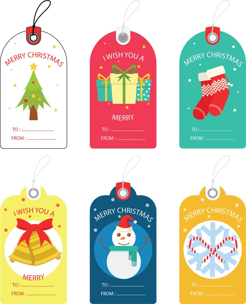 Free Christmas Gift Tag Templates - Editable &amp;amp; Printable - Free Printable Editable Christmas Gift Tags