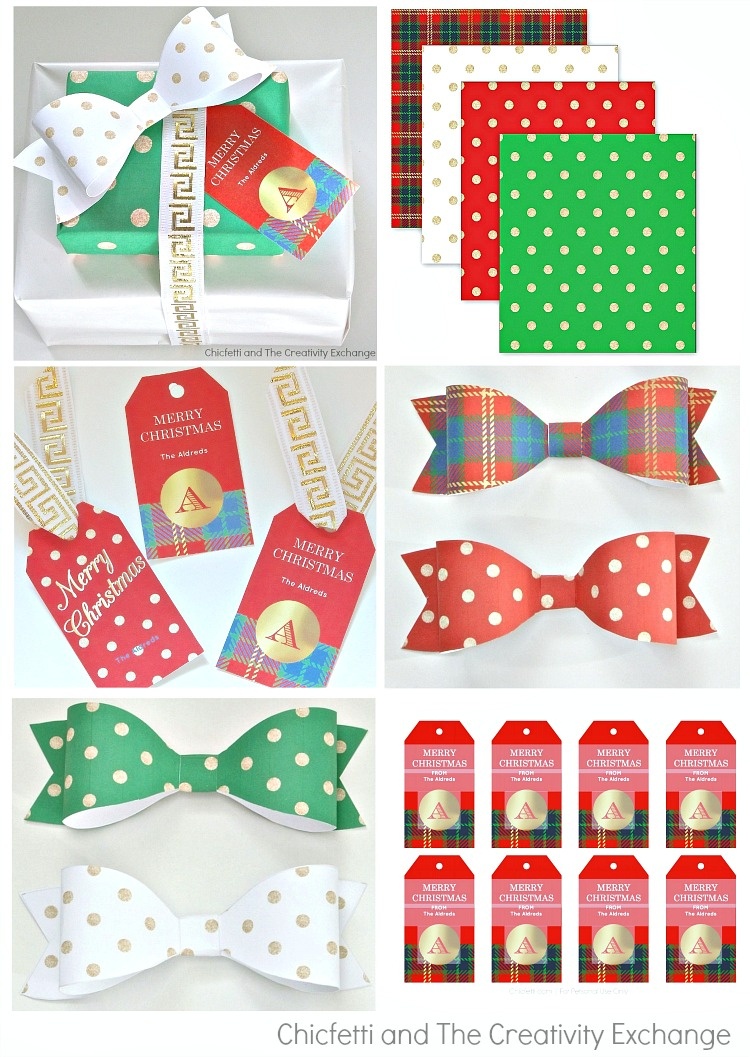 Free Christmas Printables: Gift Tags, Wrap Paper And Bows - Free Printable Customizable Gift Tags