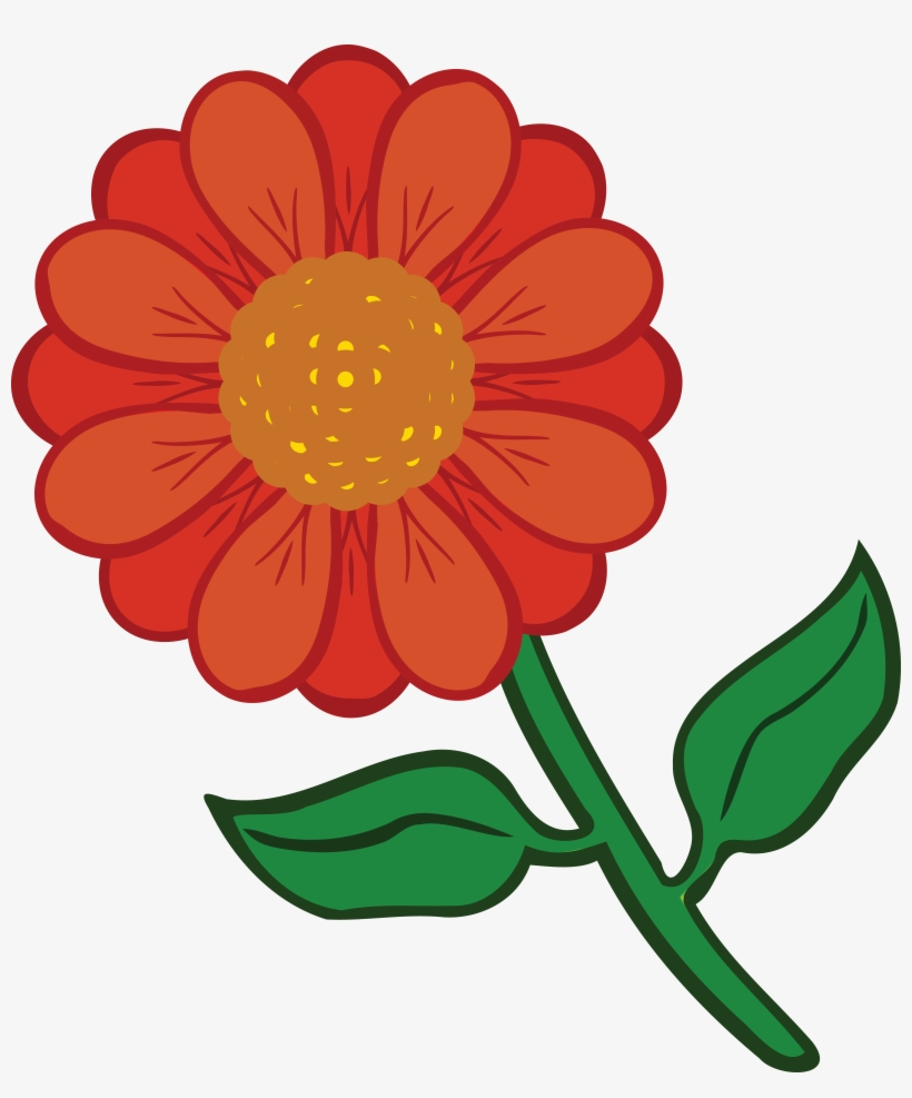 Free Clipart Of A Daisy Flower - Coloured Flower Printable - Free - Free Printable Clipart Of Flowers