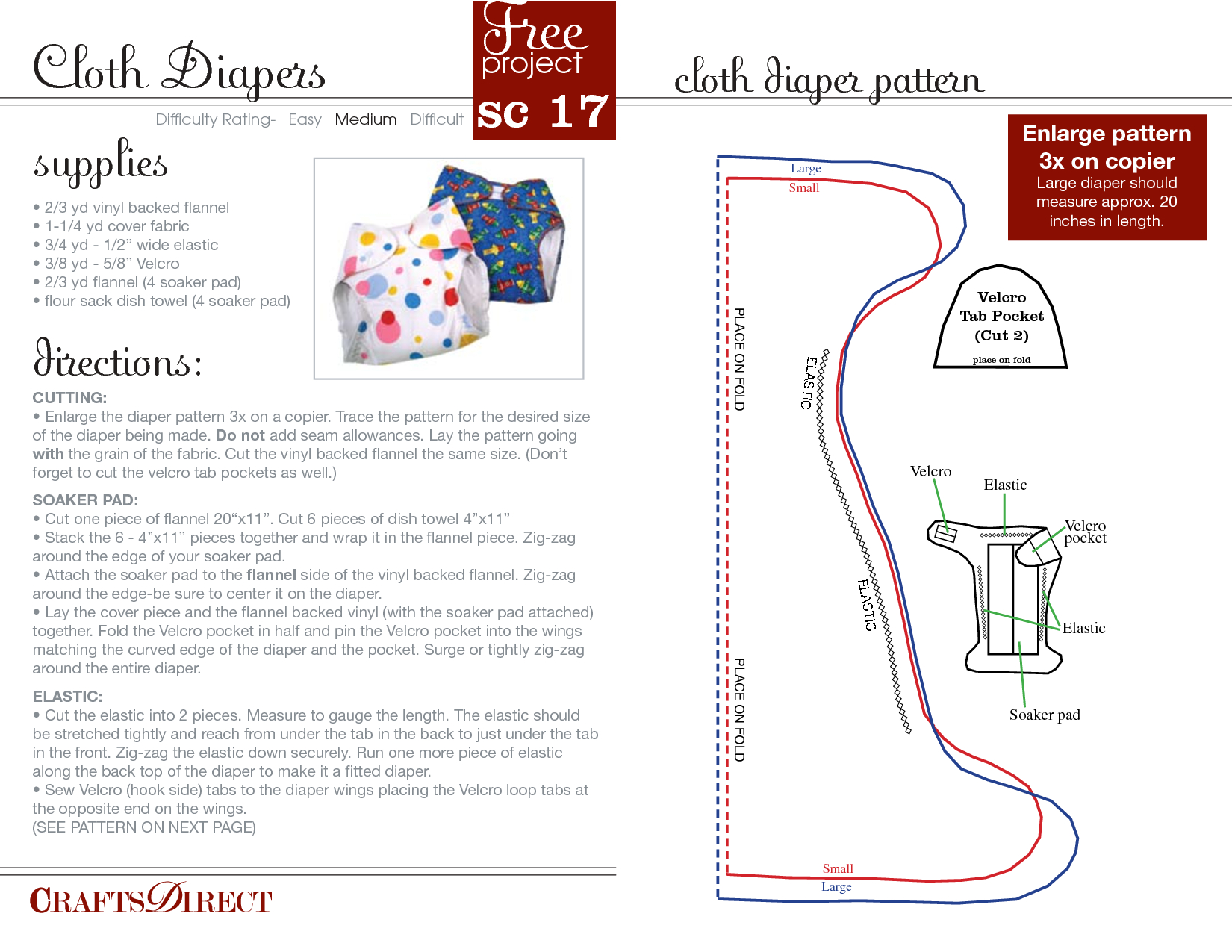 Free Cloth Diaper Patterns | Cloth Diaper Pattern_My Free Diaper - Cloth Diaper Pattern Free Printable
